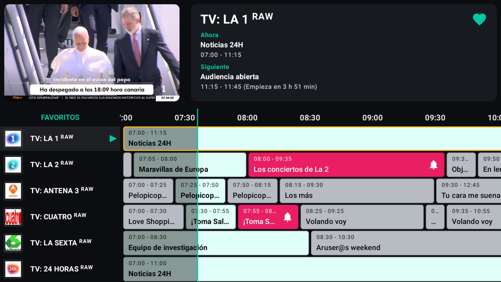 Captura de pantalla de LoverCast TV 4