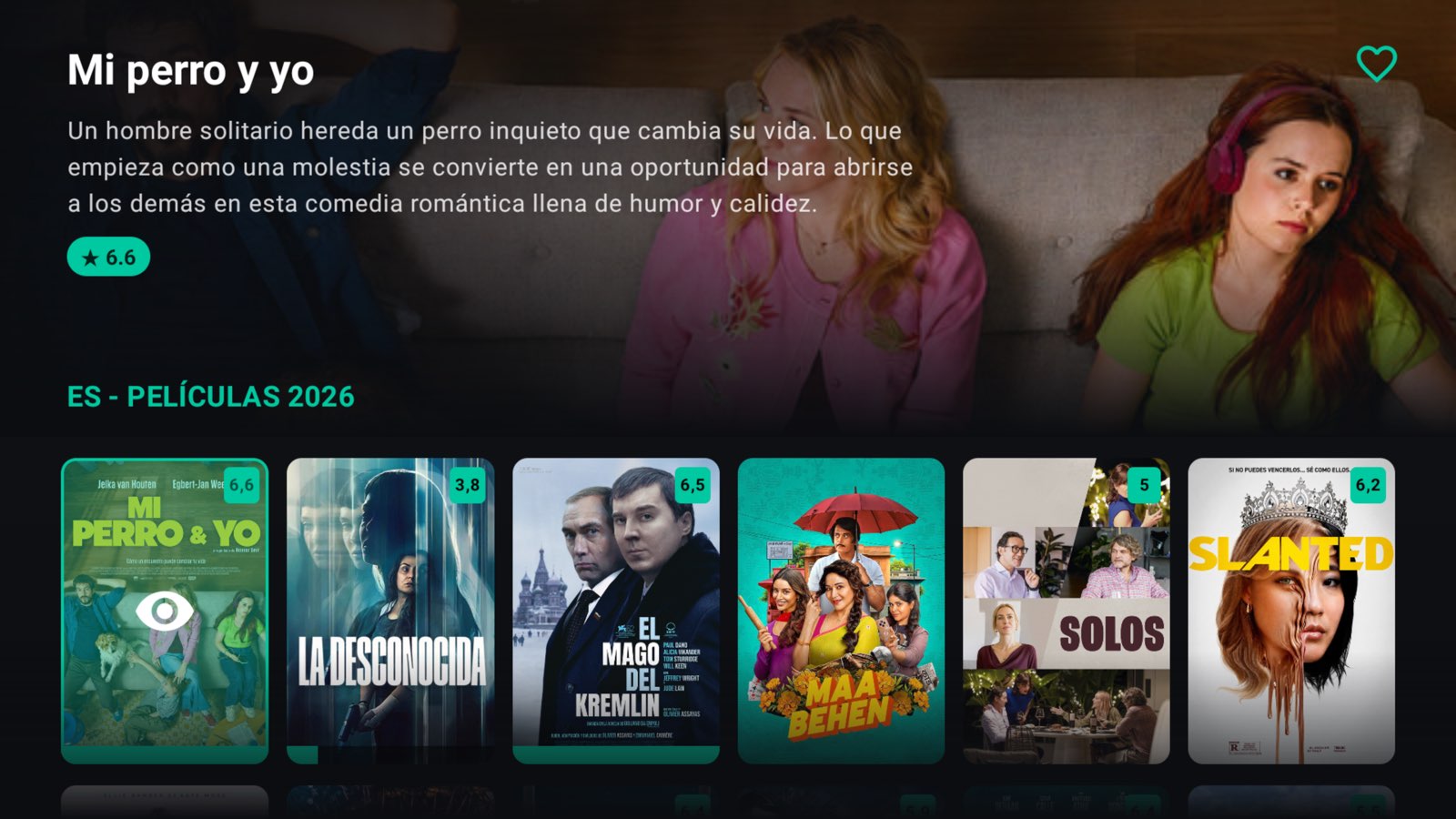 Captura de pantalla de LoverCast TV 17