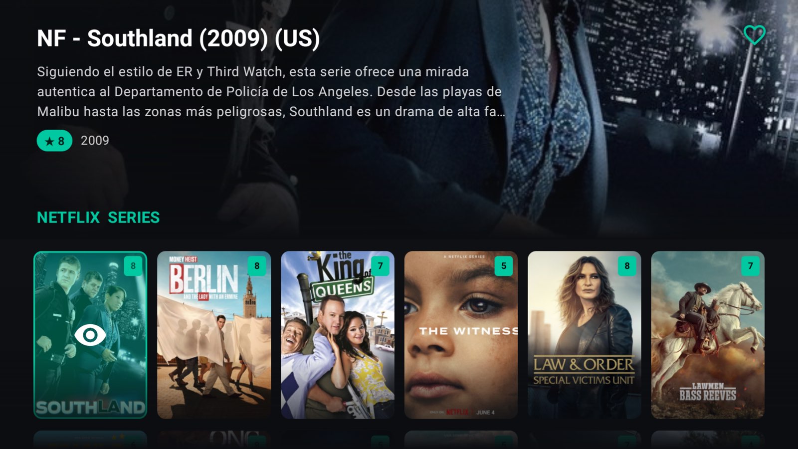 Captura de pantalla de LoverCast TV 18