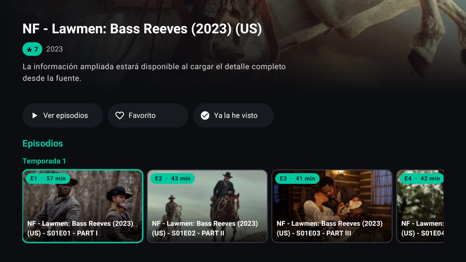 Captura de pantalla de LoverCast TV 20
